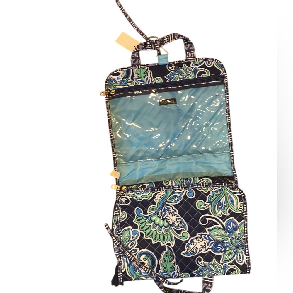 NWT Modella cosmetics bag BLUE